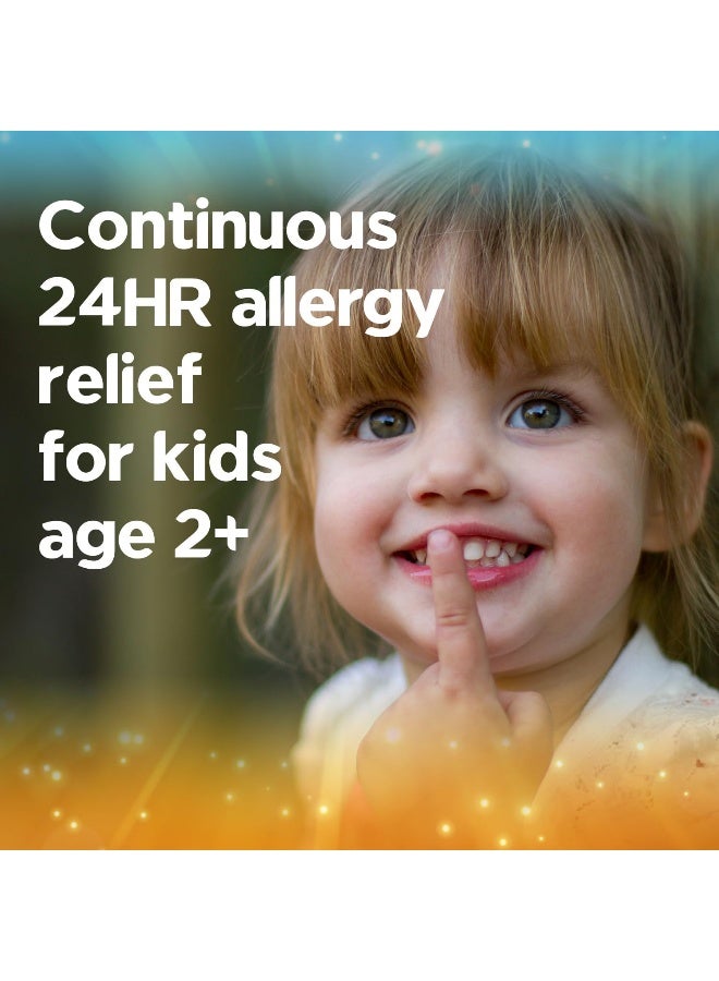 Xyzal Children's Oral Solution, 5 fl. oz., 24-Hour Allergy Relief for Kids, Bubble Gum Flavor - Image 5